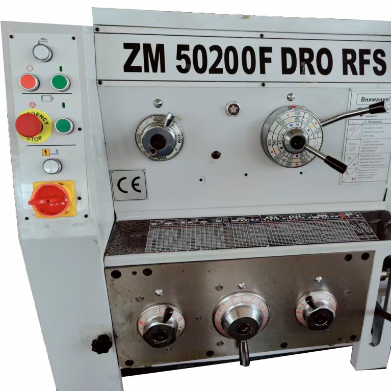 Токарно-винторезный станок Metal Master ZM 50200F DRO RFSФото 10020-02.jpg