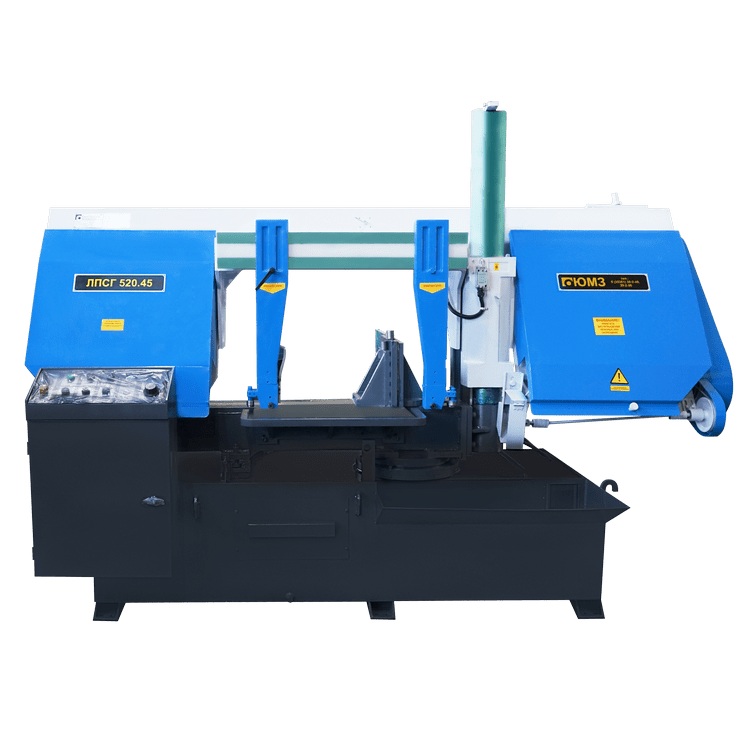 Ленточнопильный станок по металлу с поворотным столом ЮМЗ ЛПСГ-520.45