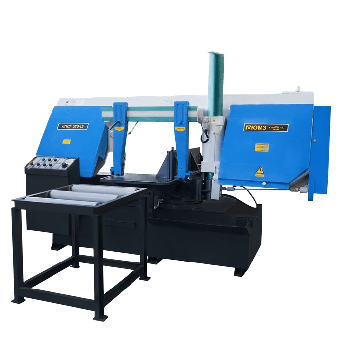 Ленточнопильный станок по металлу с поворотным столом ЮМЗ ЛПСГ-520.60