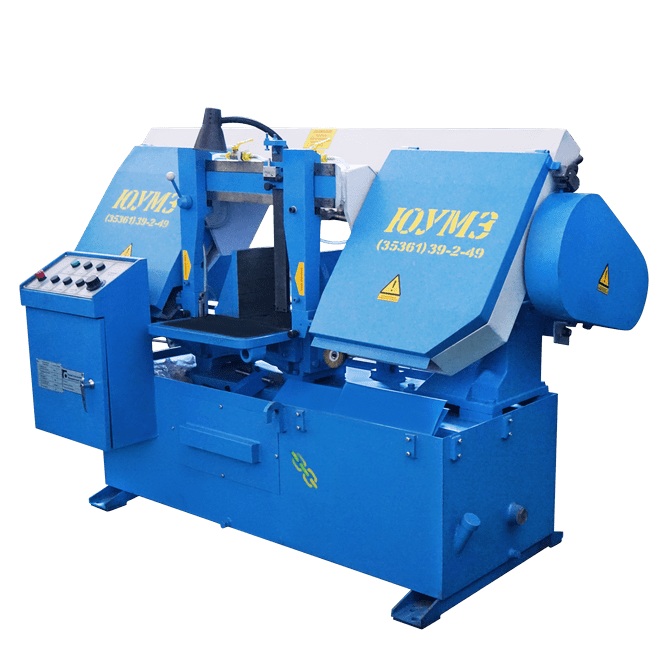 Полуавтоматический ленточнопильный станок ЮМЗ ЛПСГ-520