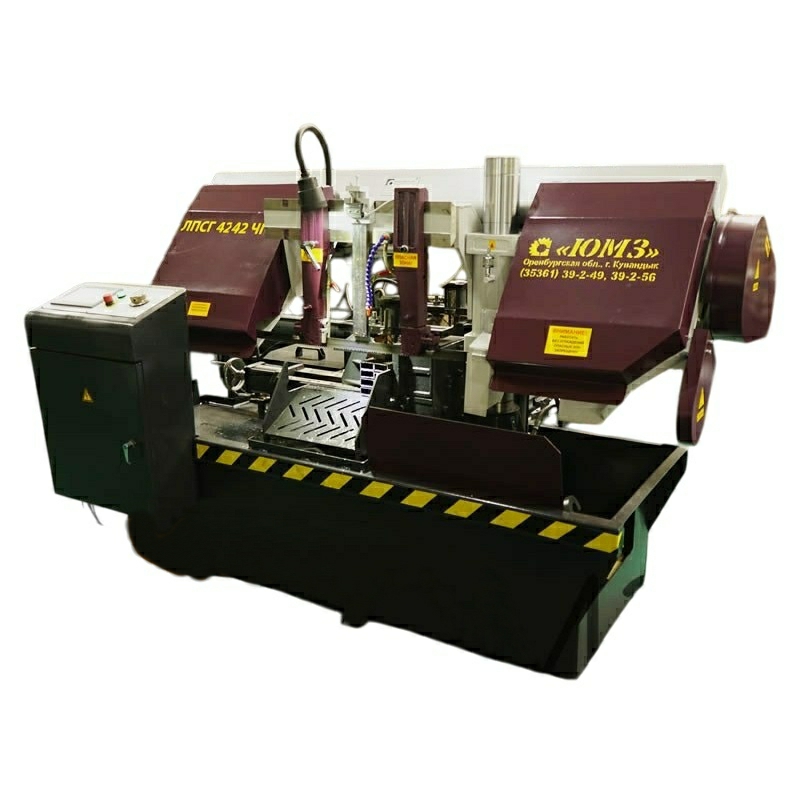 Автоматический ленточнопильный станок ЮМЗ ЛПСГ-4242 с ЧПУ