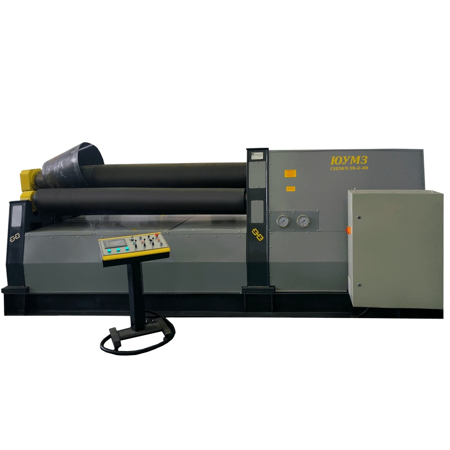 Вальцовочный гидравлический 4-х валковый станок ЮМЗ ИБ2222Г