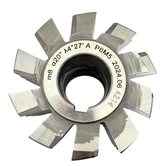 Фреза червячная цельная TORNERI M 8.0 125х132х40 мм (2510-4214) Р6М5Фото 10306-02.jpg