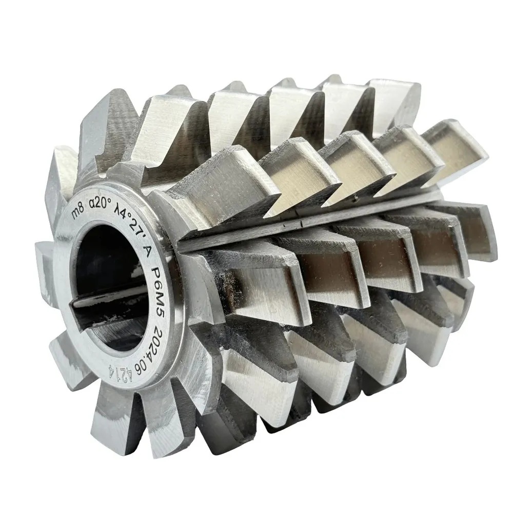 Фреза червячная цельная TORNERI M 8.0 125х132х40 мм (2510-4214) Р6М5Фото 10306-05.jpg