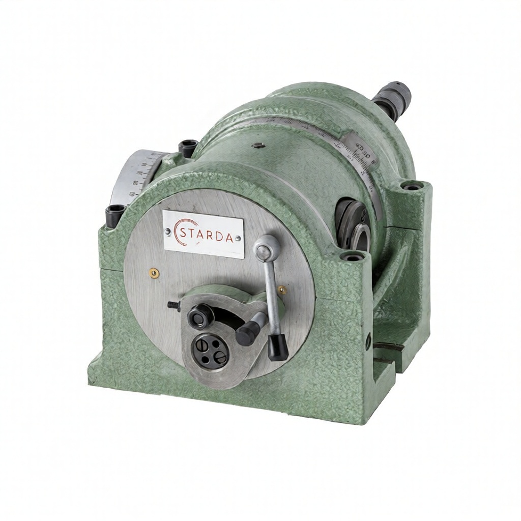 Делительная головка универсальная без дифференциального деления F12200 УДГ Д-400 STARDAФото 10365-03.jpg