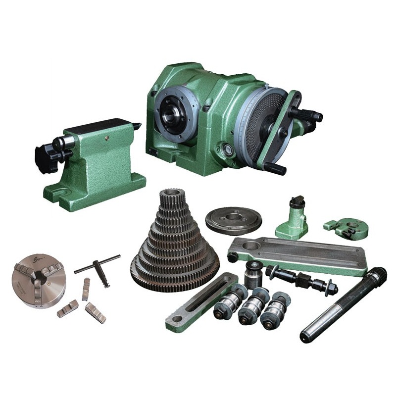 Универсальная делительная головка с дифференциальным делением УДГ-Д-160 80A F11, комплект