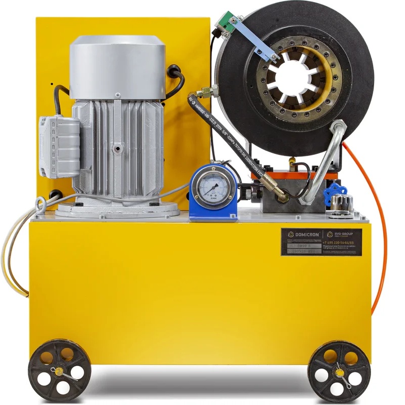 Станок обжимной для РВД DOMICRON Smart Panel DM-90BF (380V)Фото 10392-03.jpg