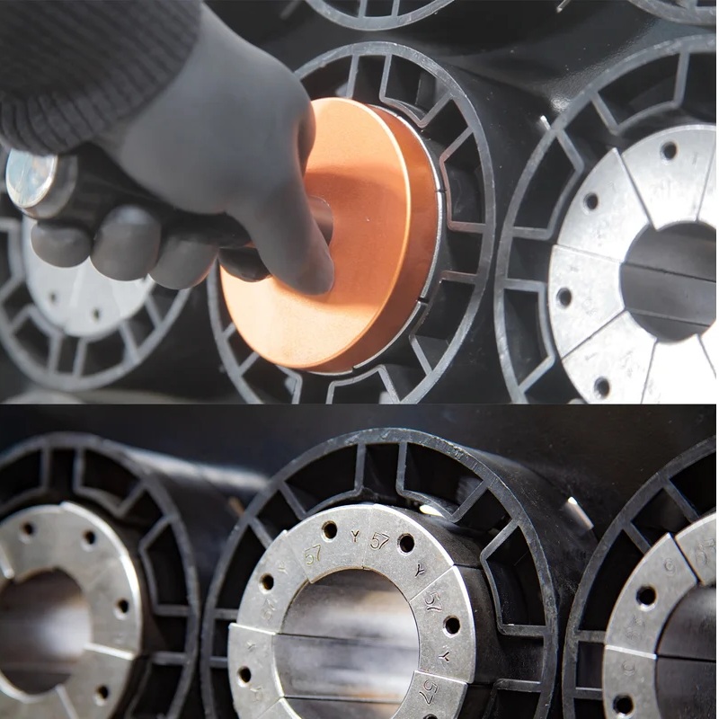 Станок обжимной для РВД DOMICRON Smart Panel DM-90BF (380V)Фото 10392-05.jpg