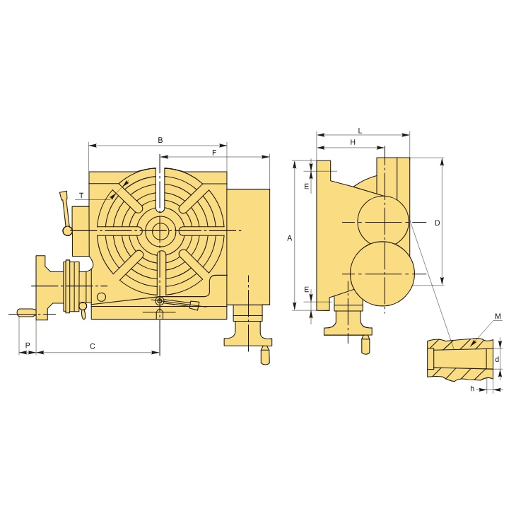 Стол поворотный наклоняемый TSK6-4Фото 10490-04.jpg