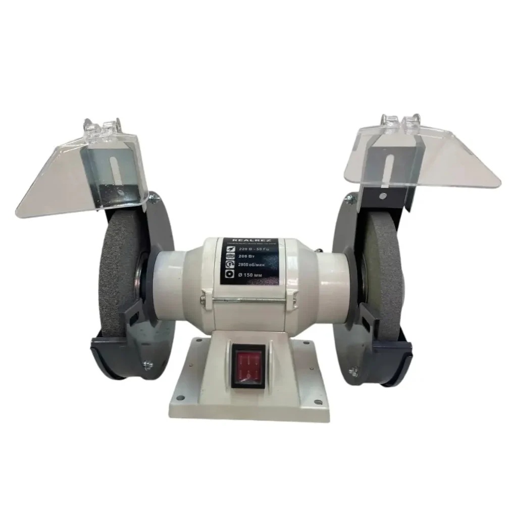 Точильный станок REALREZ RBG-150 200W