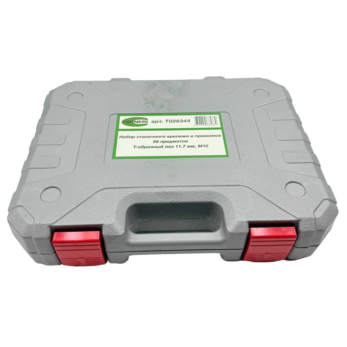 Набор станочного крепежа и прижимов из 58 предметов, Т-образный паз 11.7 мм, М10 TORNERIФото 10507-03.jpg