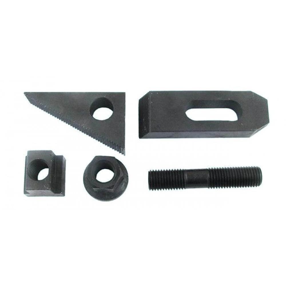 Набор клиновых ступенчатых прижимов из 5-ти предметов, паз 15,7 мм М14х2,0 L150 мм (YT-6024) CNIC