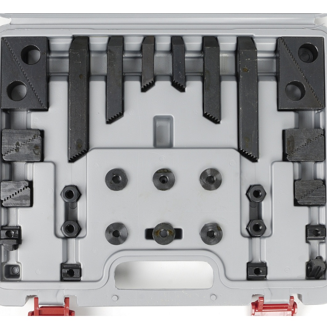 CK-08-10 58 PCS Прижимы фрезерные в Кейсе (М08, паз 10 мм)Фото 10570-02.jpg