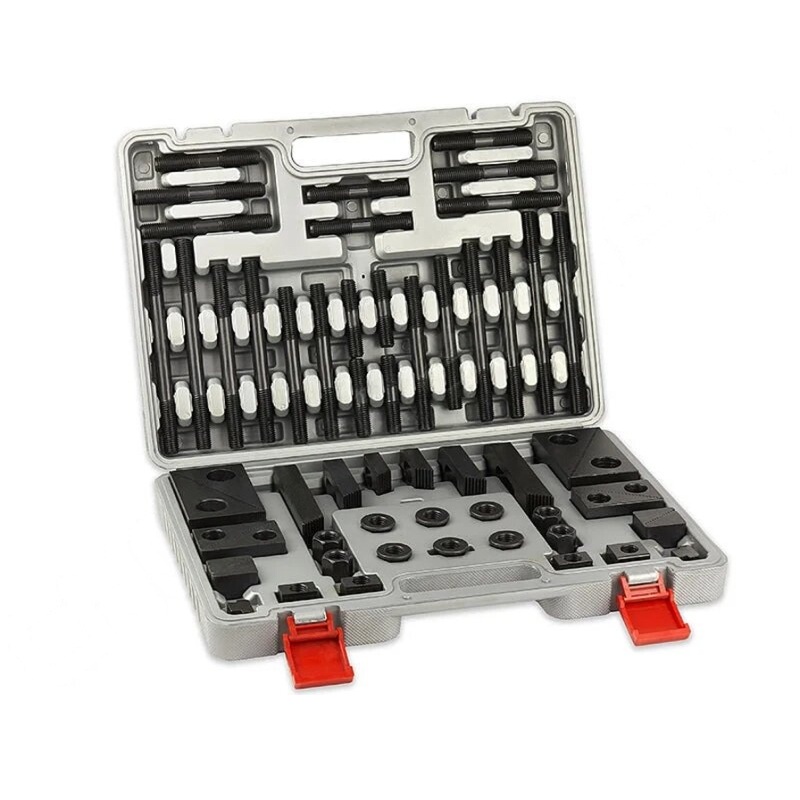 CK-14-18 58 PCS Прижимы фрезерные в кейсе (М14, паз 18 мм)