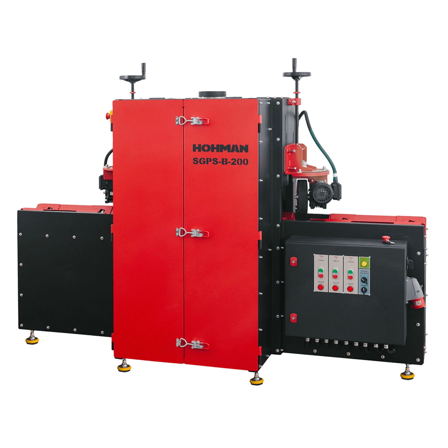 Станок для очистки труб от ржавчины HOHMAN SGPS-B-200