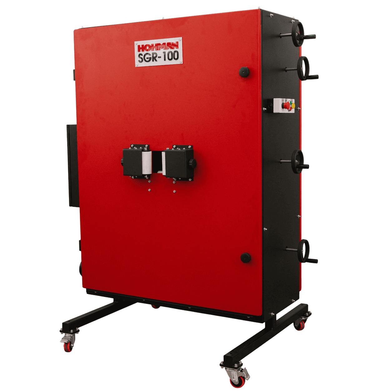 Станок для очистки профильных труб от ржавчины HOHMAN SGR-100-A