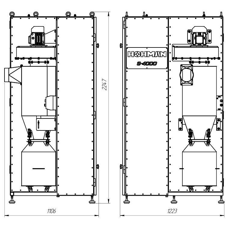 Аспирационная установка HOHMAN S-4000Фото 10597-09.jpg