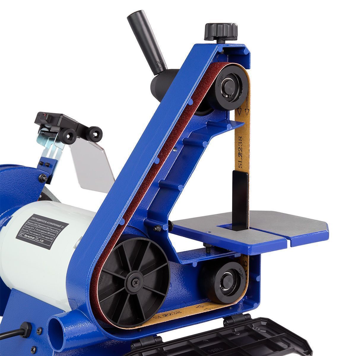 Заточный станок с ленточно-шлифовальным узлом BELMASH MBG-150/25LФото 10691-07.jpg