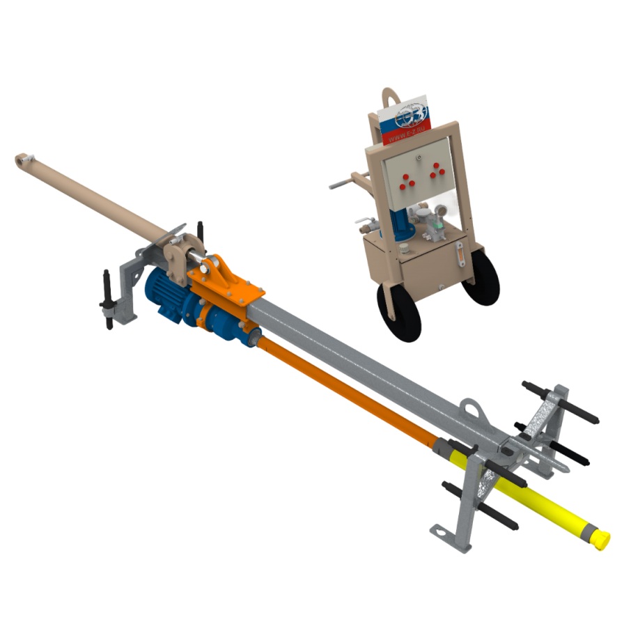 Установка для получения шпуров Гемма