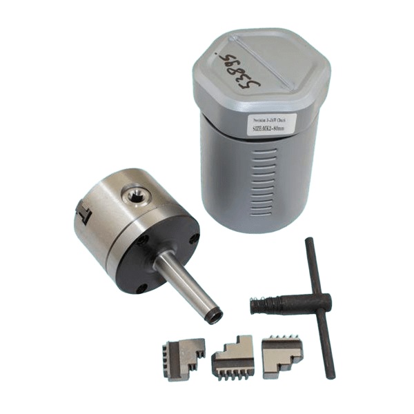 Патрон токарный 100 мм 3-х кулачковый с хвостовиком КМ3, кулачки К11 CNICФото 10792-02.jpg