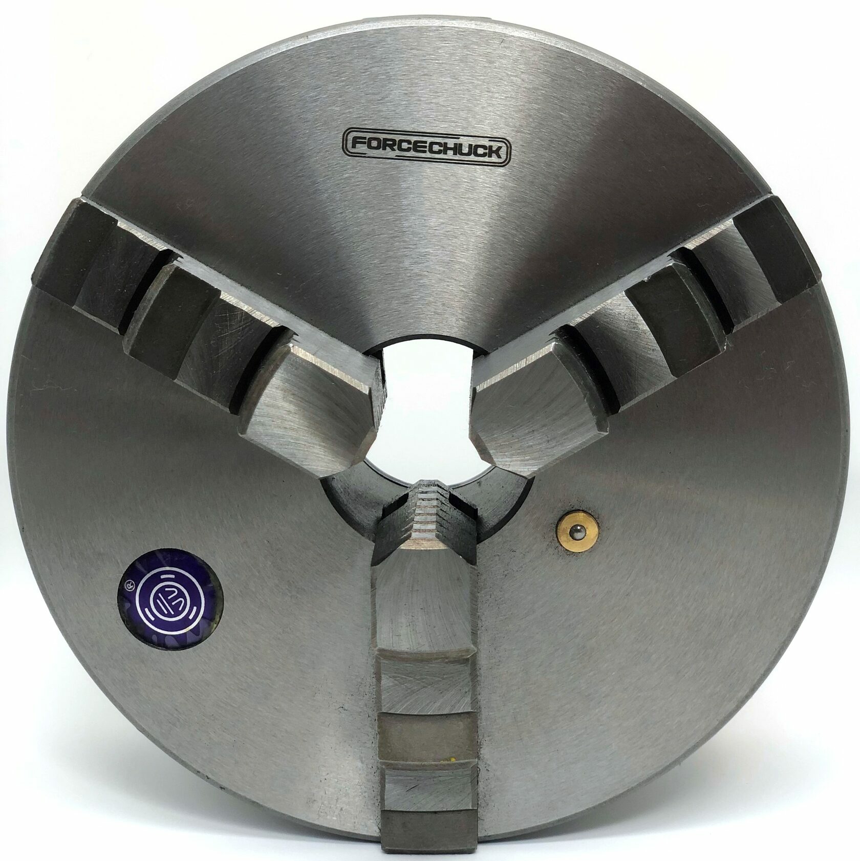 Трехкулачковый токарный патрон 7100-0085 (K11-315/D8) FORCECHUCK с прямыми и обратными кулачками