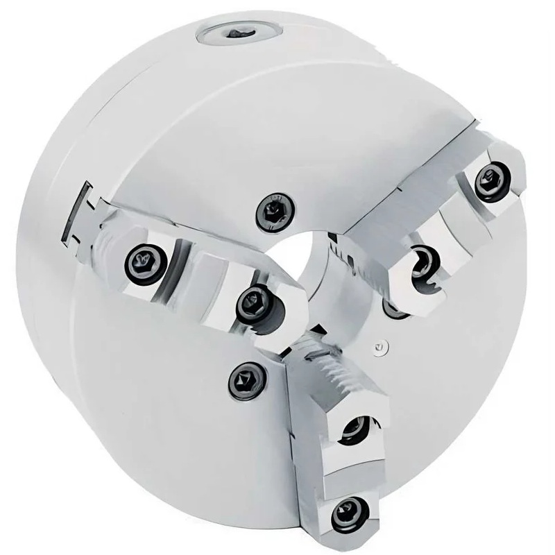 Патрон токарный 3-х кулачковый 400 мм, К11А, конус 11 с креплением аналогично Гродно 7100-0045П, кулачки сборные CNIC