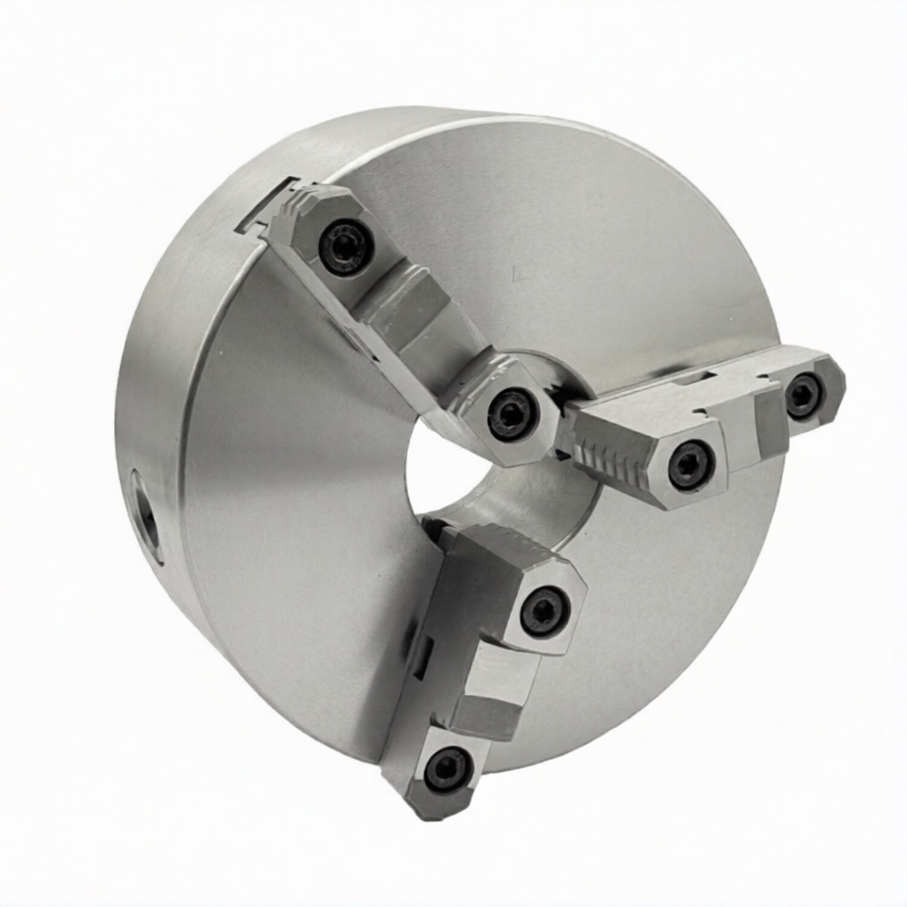 Патрон токарный ф 200 мм 3-х кул. 7100-0034 (К11-200С/С5) со сборными (универсальными) кулачками TORNERI