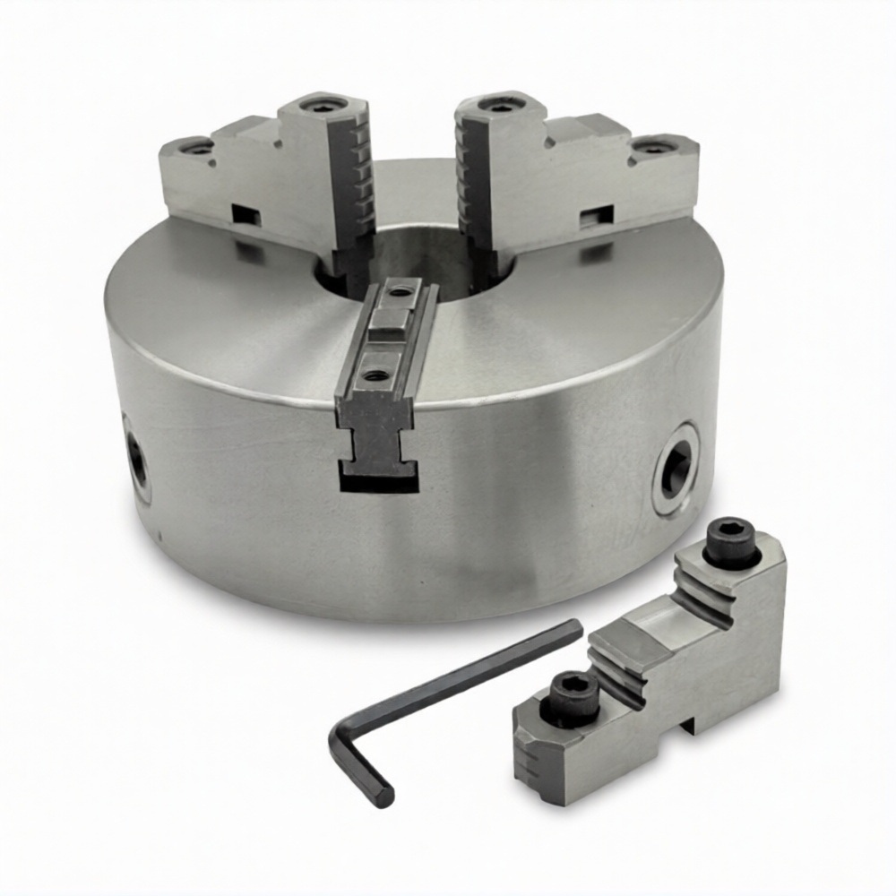 Патрон токарный ф 500 мм 3-х кул. (К11-500D/А2-11) со сборными (универсальными) кулачками TORNERIФото 10864-03.jpg