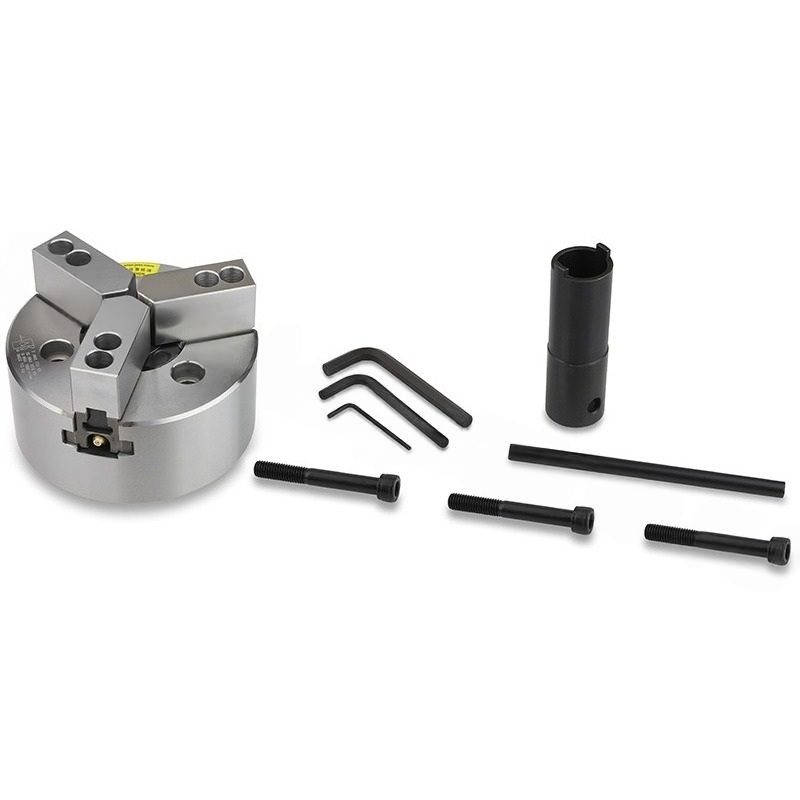 Патрон токарный гидравлический 3-х кулачковый 169 мм (6") B-206A5Фото 10892-03.jpg