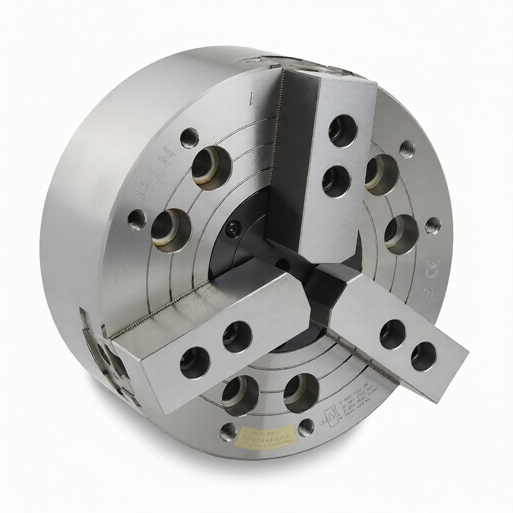 Патрон токарный гидравлический 3-х кулачковый 254 мм (10") B-210A8