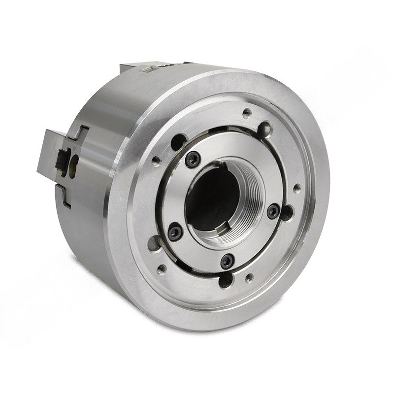 Патрон токарный гидравлический 5-ти кулачковый 169 мм (6") BW-06A5 со сквозными отверстиямиФото 10909-02.jpg