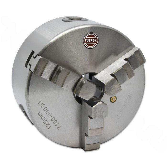 Патрон токарный 3-х кулачковый FUERDA 125 мм 7100-0003П
