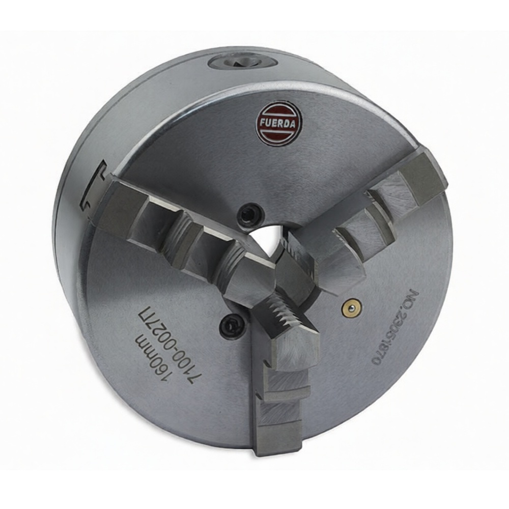 Патрон токарный 3-х кулачковый FUERDA 160 мм конус 4 7100-0027П