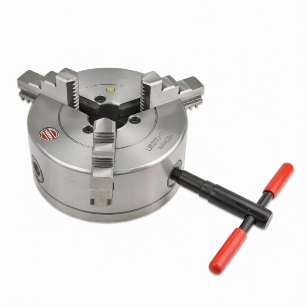 Патрон токарный 3-х кулачковый FUERDA 160 мм конус 5 7100-0029ПФото 10921-03.jpg