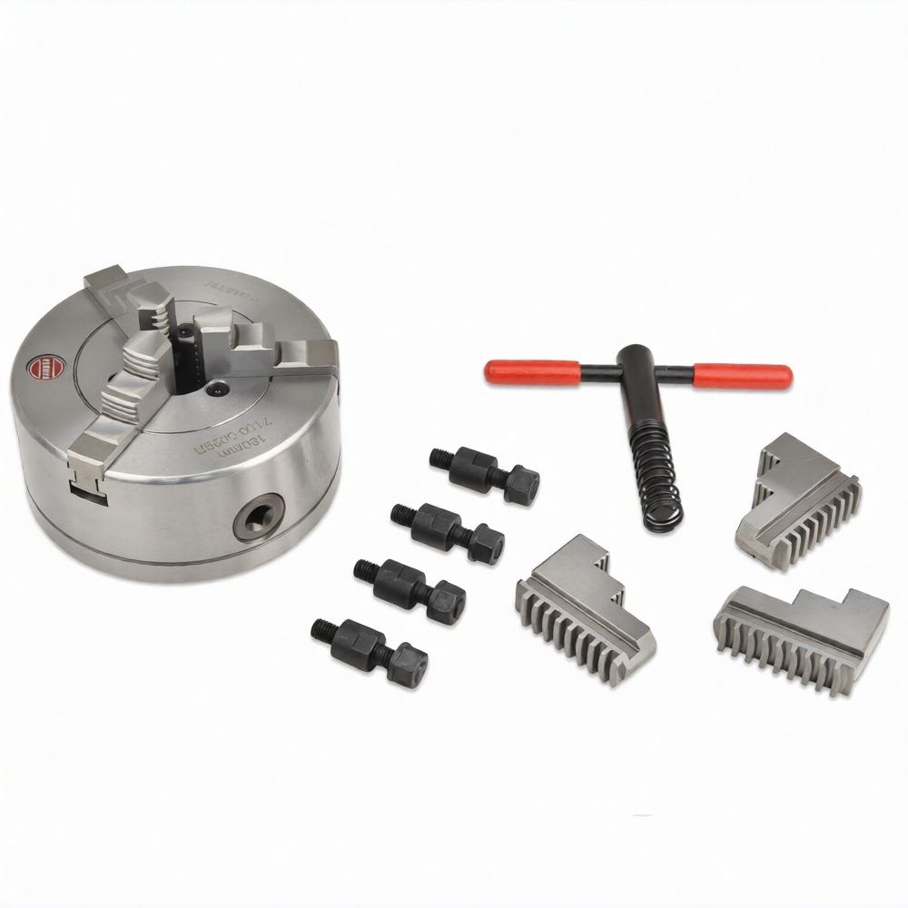 Патрон токарный 3-х кулачковый FUERDA 160 мм конус 5 7100-0029ПФото 10921-04.jpg