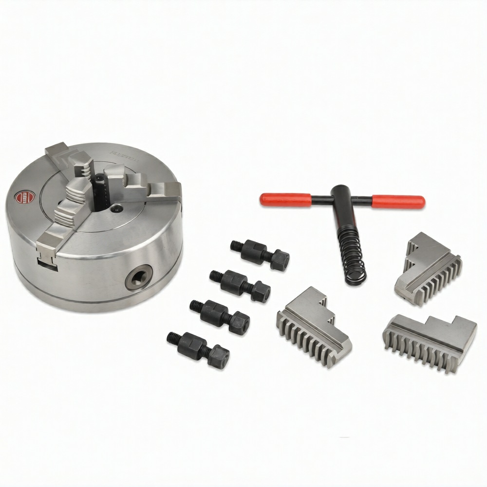 Патрон токарный 3-х кулачковый FUERDA 200 мм конус 6 7100-0033ПФото 10923-04.jpg