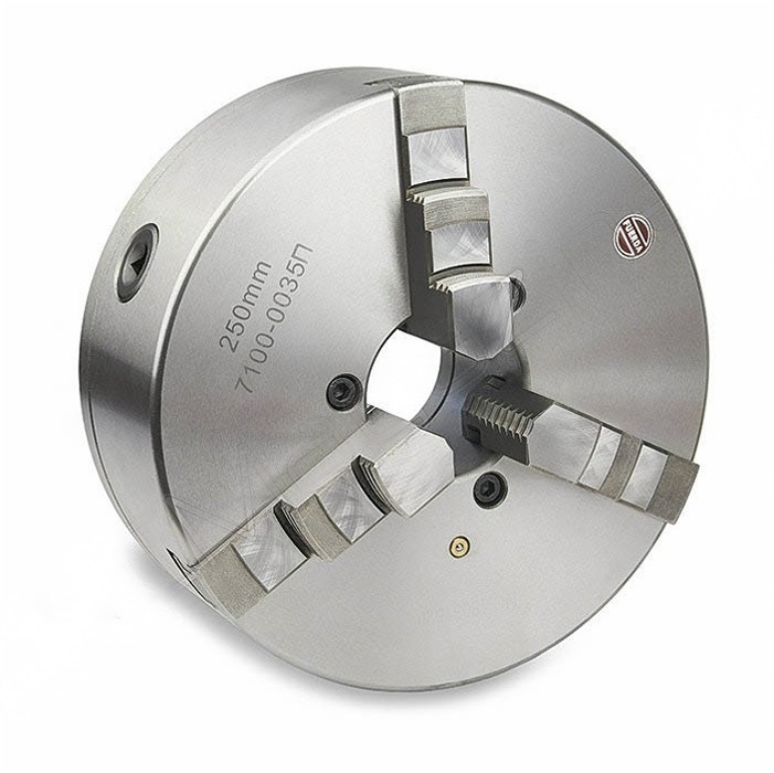 Патрон токарный 3-х кулачковый FUERDA 250 мм конус 6 7100-0035П