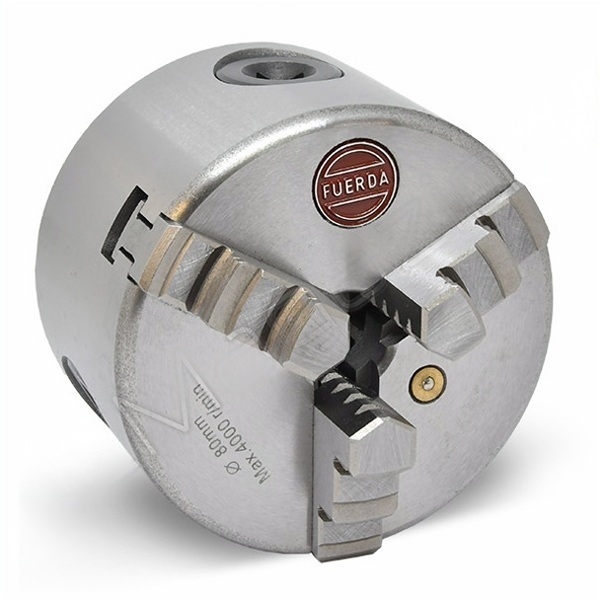 Патрон токарный 3-х кулачковый FUERDA K11-80