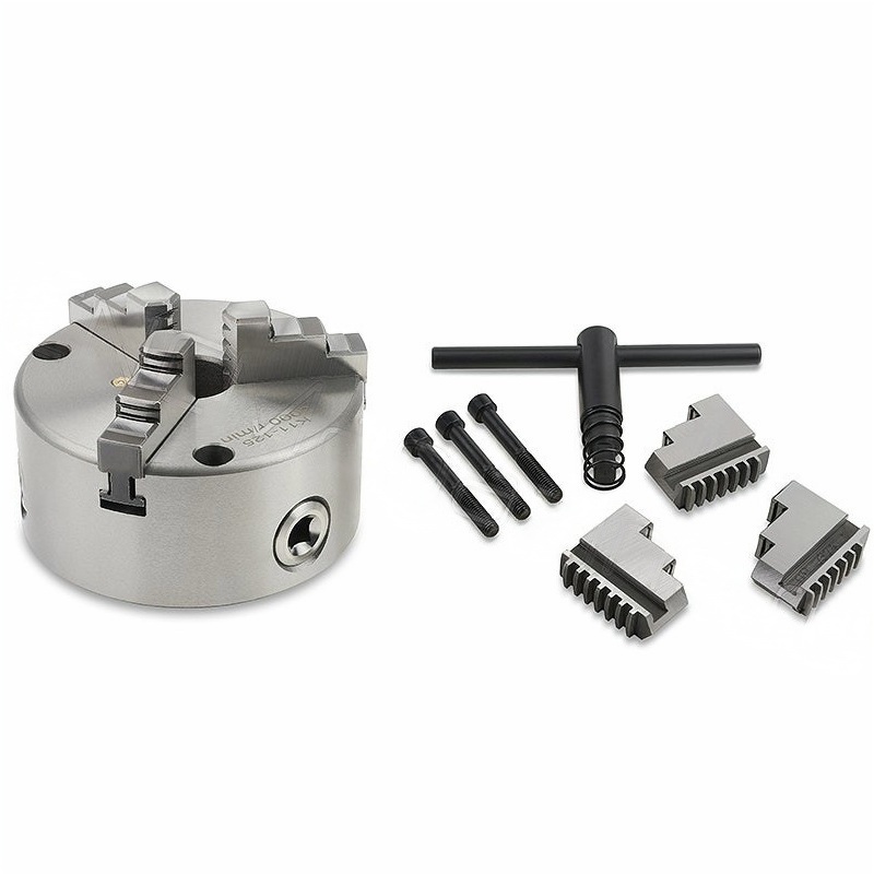 Патрон токарный 3-х кулачковый 125 (5") для поворотного стола TSL150 HV-6Фото 10967-03.jpg