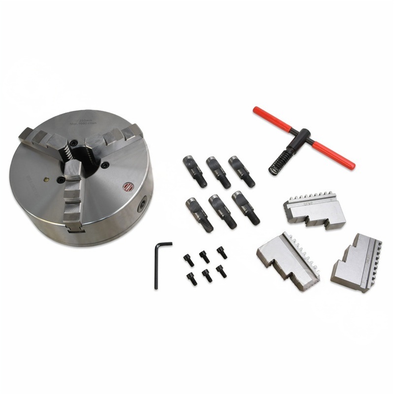 Патрон токарный 3-х кулачковый FUERDA K11-250/D6 CAMLOCKФото 10988-02.jpg