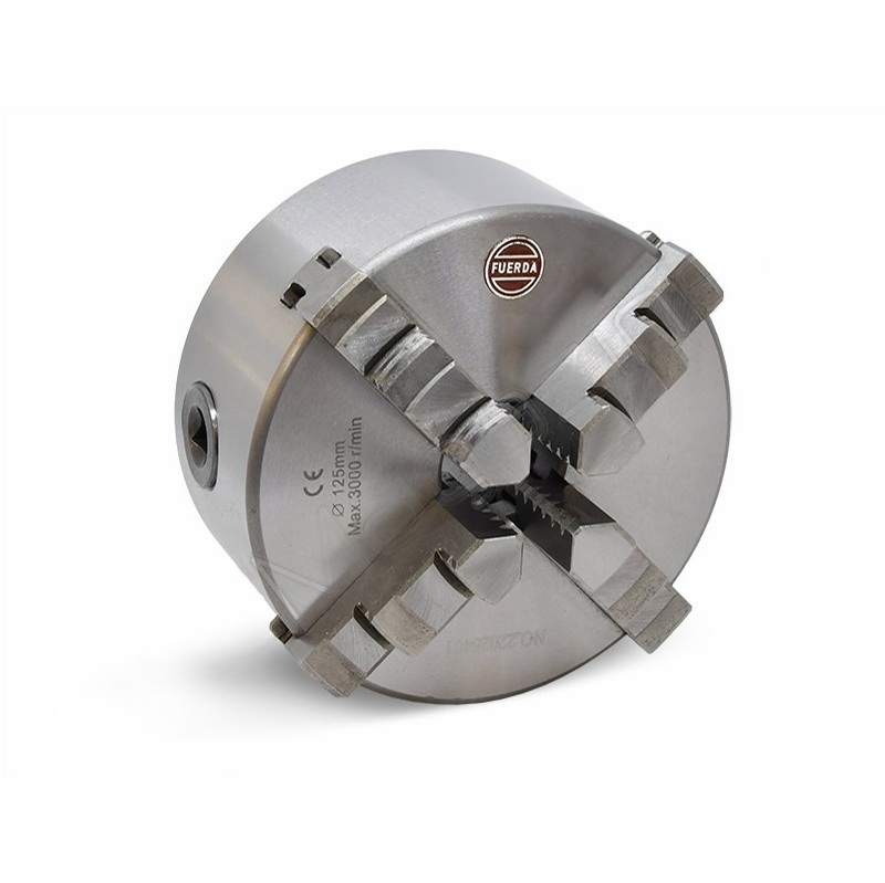 Патрон токарный 4-х кулачковый FUERDA K12-125