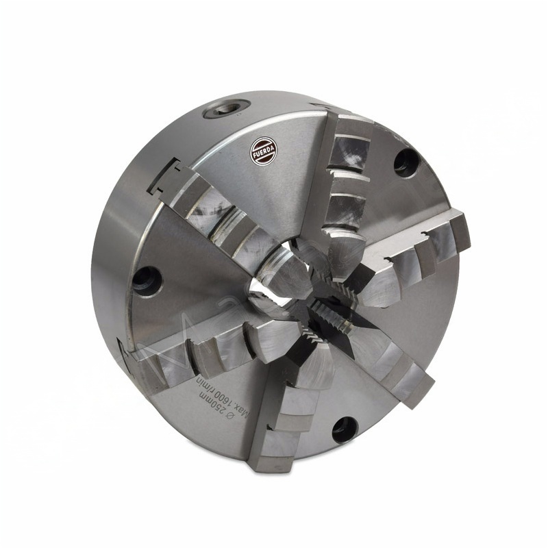 Патрон токарный 6-ти кулачковый FUERDA K13-250F+FLC-250/A8 с адаптером