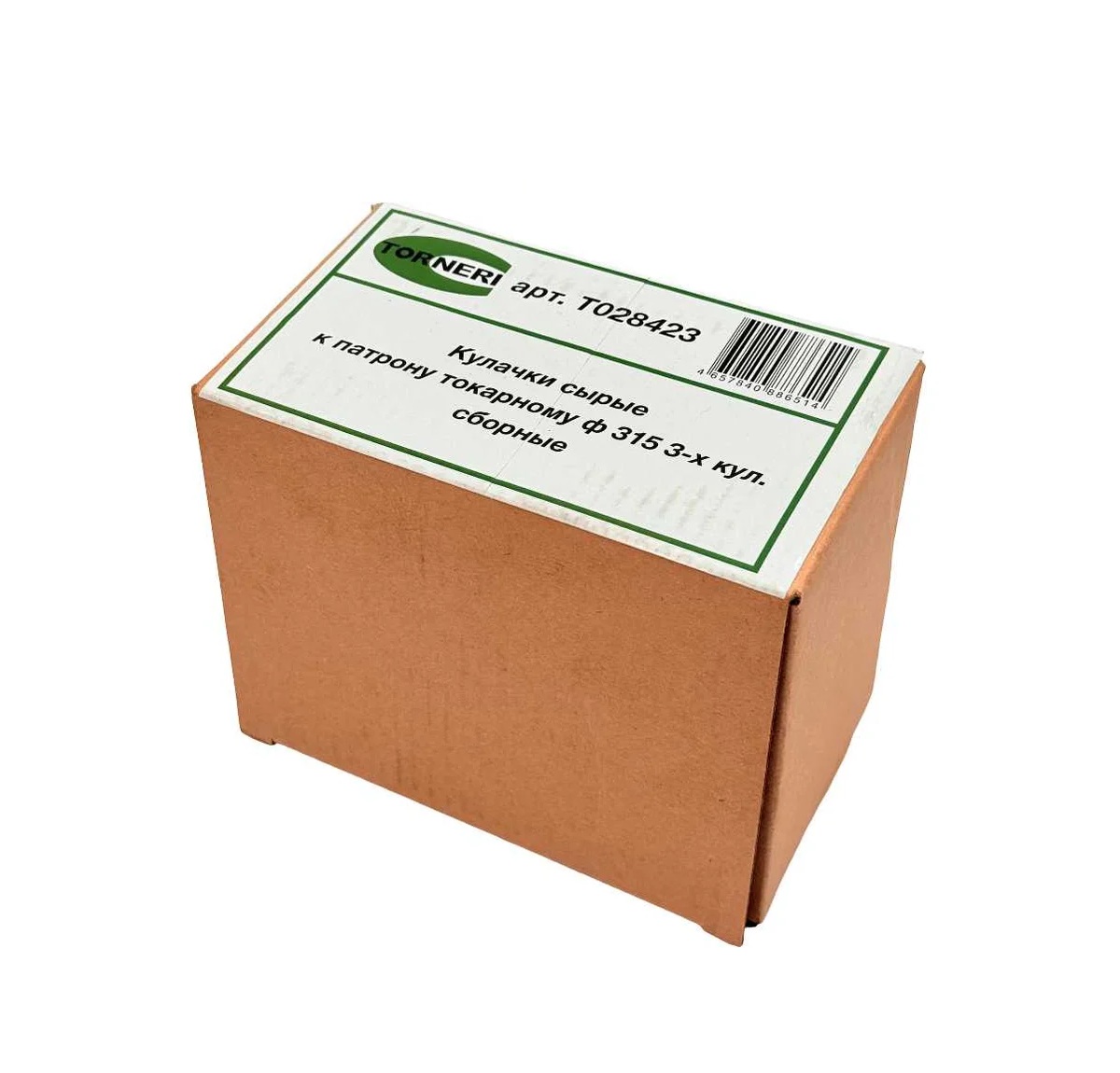 Кулачки сырые к патрону токарному Ø315 3- кул. сборные TORNERIФото 11121-03.jpg