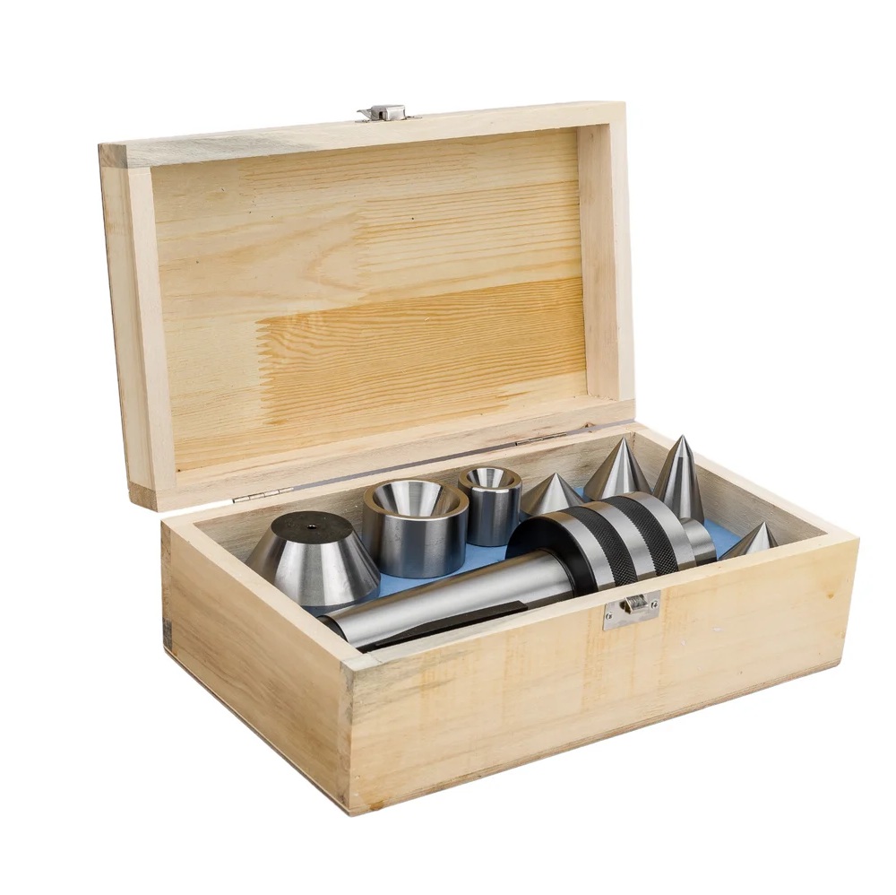 Центр вращающийся КМ-5 с 7 сменными насадками D435 CNIC