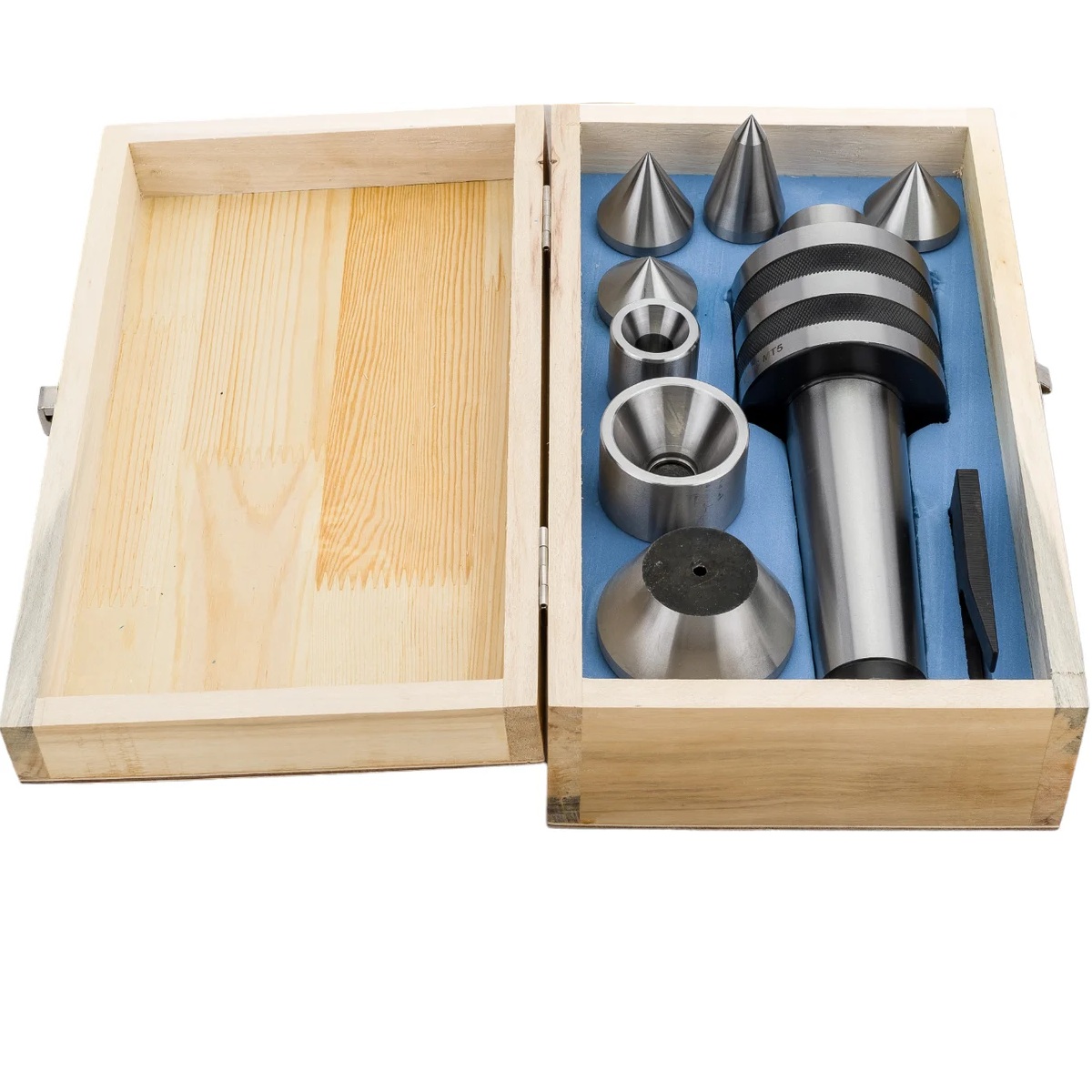 Центр вращающийся КМ-5 с 7 сменными насадками D435 CNICФото 11129-02.jpg