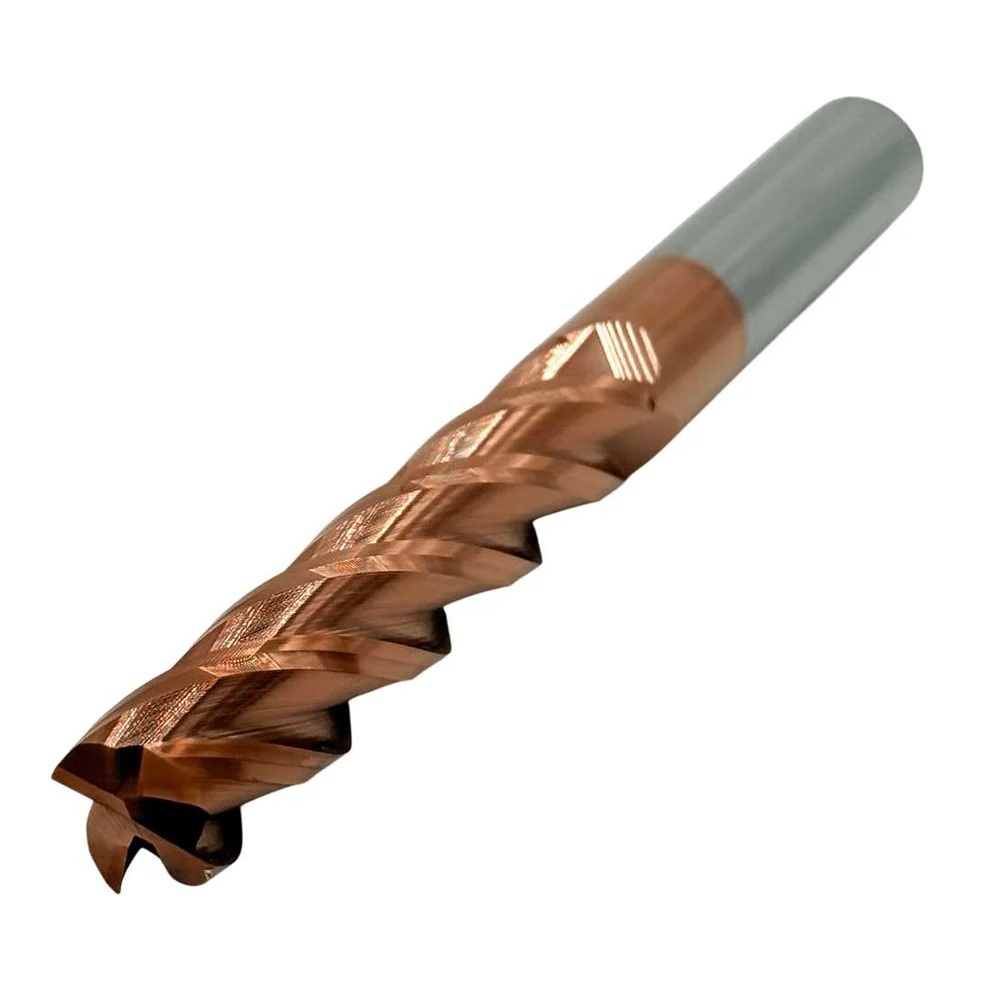 Фреза концевая твердосплавная ц/х TORNERI 16x80x150 мм, z=4, с покрытием TiXCo, HRC 55