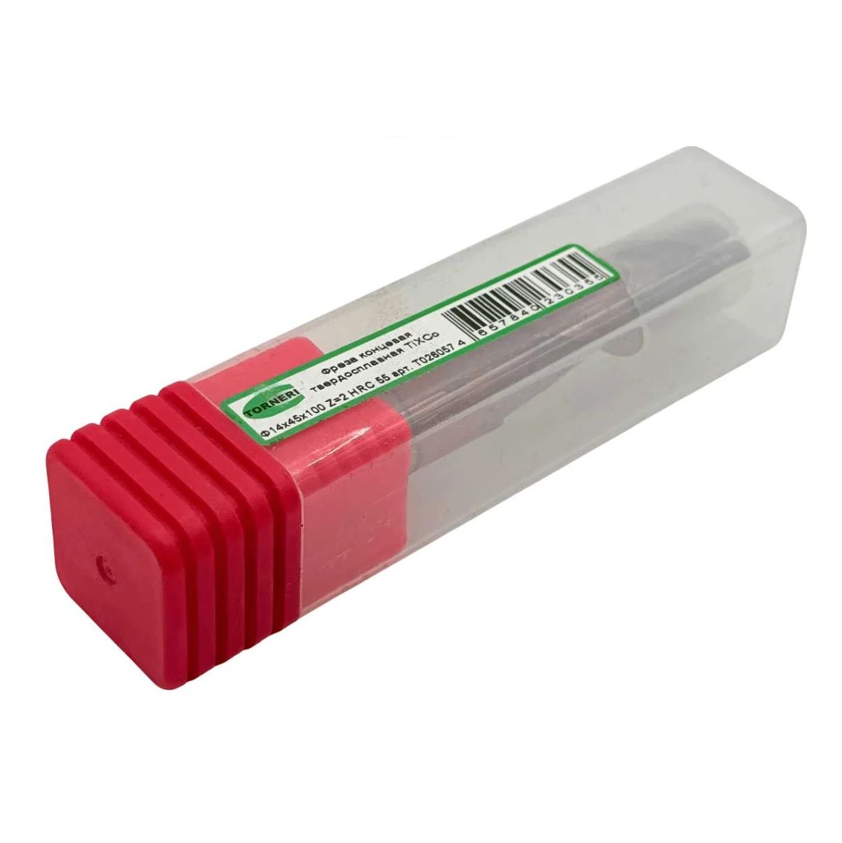 Фреза концевая твердосплавная ц/х TORNERI 14x45x100 мм z=2, с покрытием TiXCo, HRC 55Фото 11312-03.jpg