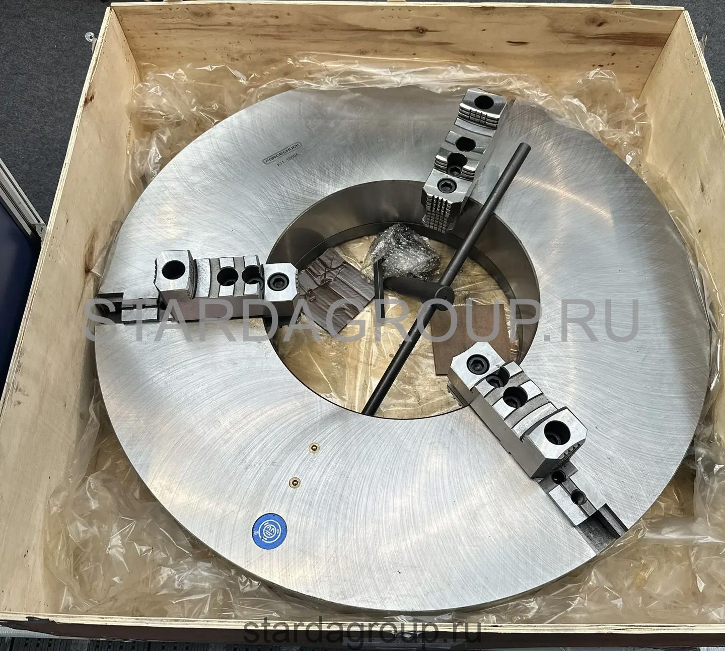 Трехкулачковый токарный патрон K11 1000A FORCECHUCK со сборными кулачкамиФото 11386-04.jpg
