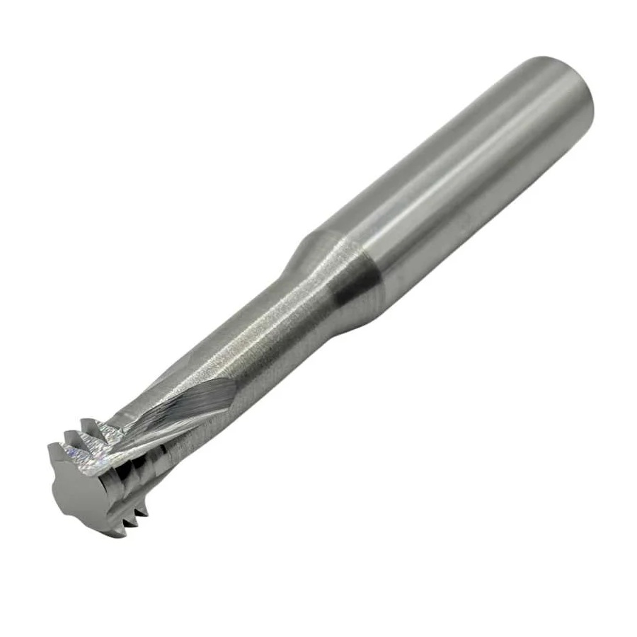 Резьбофреза трехзаходная твердосплавная TORNERI М12x1.75 (D9.9x30хD10x75x4T) по алюминию