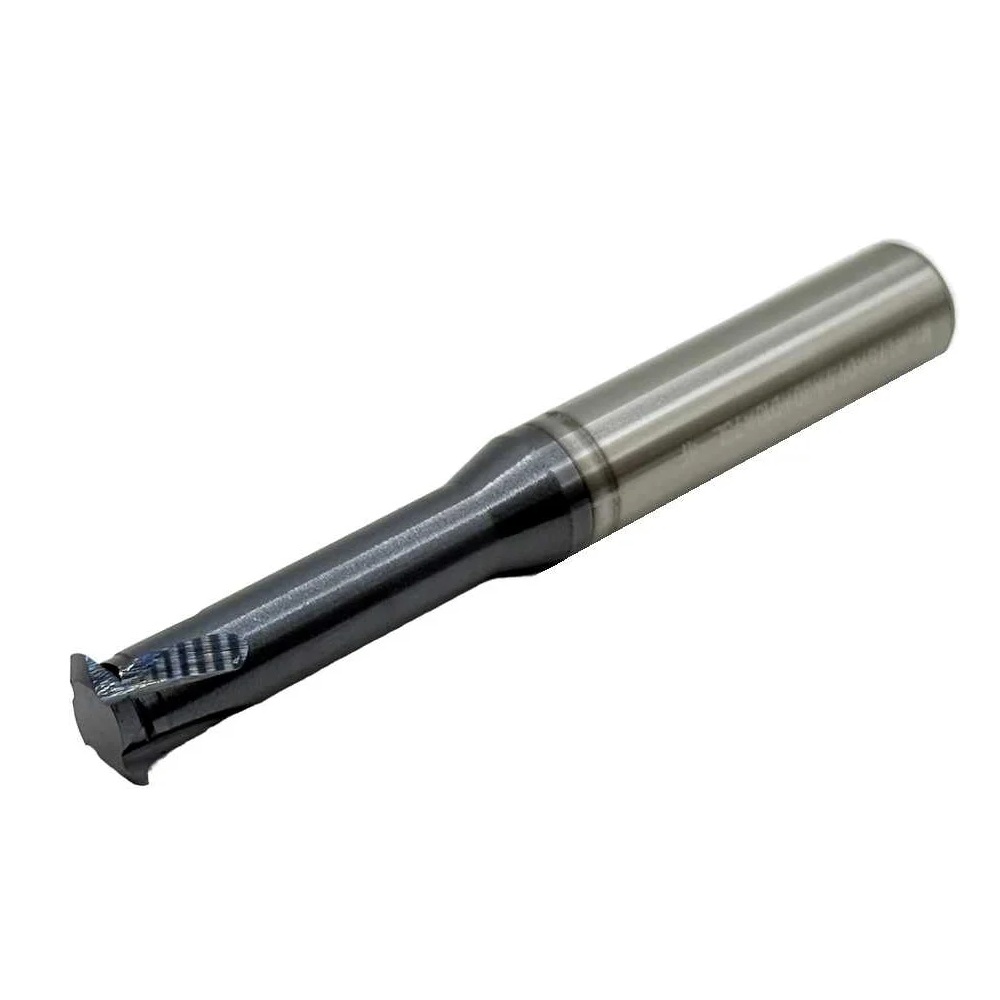 Резьбофреза однозаходная твердосплавная TORNERI М12x1.75 (D9.9x30хD10x75x4T) по стали с покрытием TiXCo